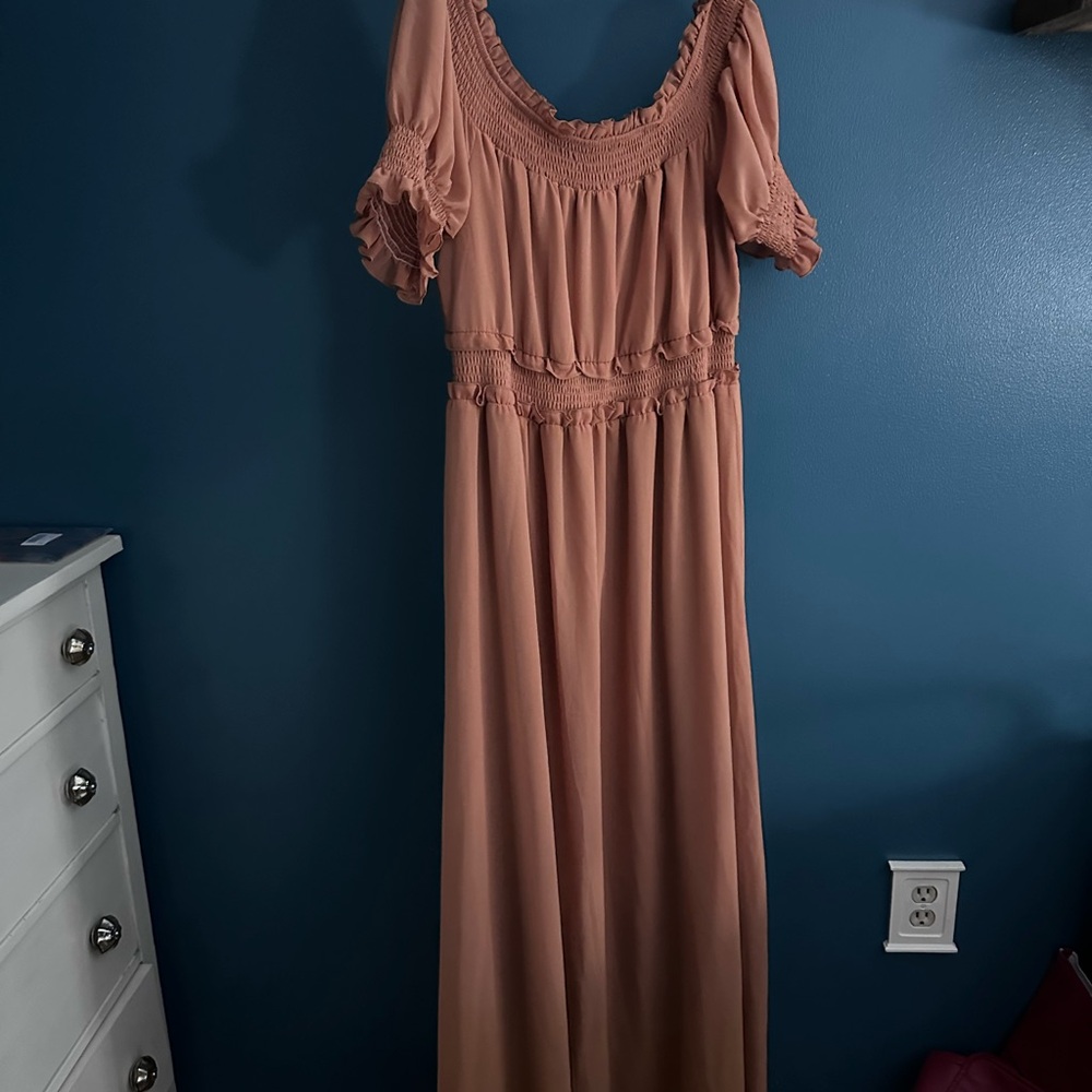 Baltic Born Off Shoulder Maxi Dress